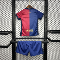 2024/25 Barcelona Home Kids Kit(Jersey+Short)