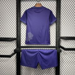 2024/25 Real Madrid Y-3 Fourth Kids Jersey white Kit