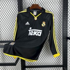 1998/00 Real Madrid Retro Away Long Sleeve Jersey S-XXL