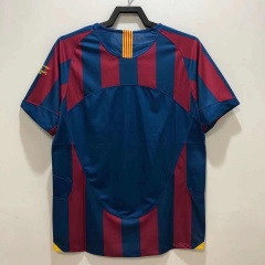 2005/06 Barcelona Home UCL Final Retro Jersey