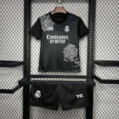 2024/25 Real Madrid Y-3 Fourth Kids Jersey white Kit