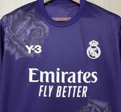2023/24 Real Madrid Y-3 Fourth Jersey Purple Kit
