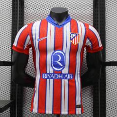 2024/25 Atletico Madrid Home Jersey Player Version