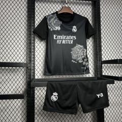 2024/25 Real Madrid Y-3 Fourth Kids Jersey white Kit
