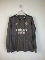 2024/25 Real Madrid Third Away Long Sleeve Jersey