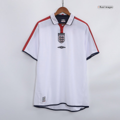2004 Euro Cup England Home Retro Jersey