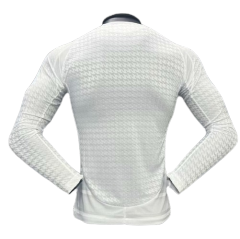 2024/25 Real Madrid Home Long Sleeve Jersey Player Version