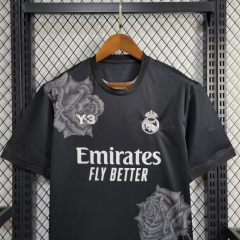 2023/24 Real Madrid Y-3 Fourth Jersey Black Kit