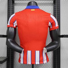 2024/25 Atletico Madrid Home Jersey Player Version