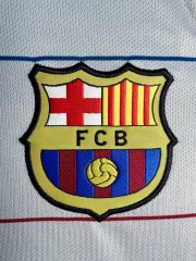 2003/04 Barcelona Away Retro Jersey Long sleeved