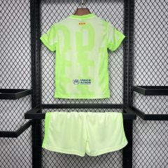 2024/25 Barcelona Third Away Kids Kit(Jersey+Short)