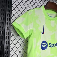 2024/25 Barcelona Third Away Kids Kit(Jersey+Short)