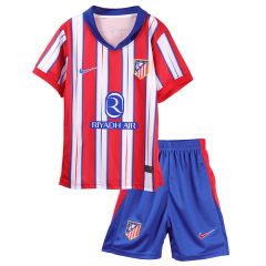 2024/25 Atletico Madrid Home Jersey Kids Kits