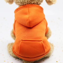 秋冬卫衣牛仔口袋两脚衣服运动风宠物衣服狗狗猫咪宠物衣服用品