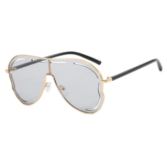 G家蝴蝶墨镜2024新款太阳眼镜女墨镜欧美风大框镂空镜片Y2K太阳镜