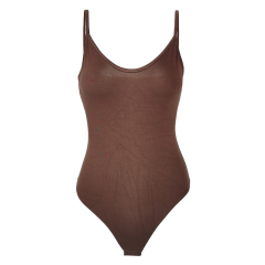 跨境新品性感紧身丁字打底女装夏 欧美露背V领吊带连体衣bodysuit