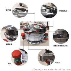 调味品筛分多层直排筛_ 振动筛厂家直销