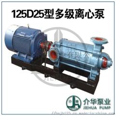 长沙水泵厂125D25X9清水离心泵
