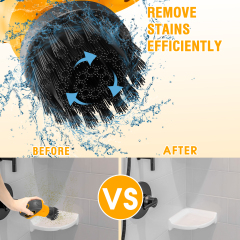 WORKSITE Power Scrubber Electric Cleaning Brush Tool Kit 4V Battery Powered Auto Cleaner 10pcs for Bathroom Shower