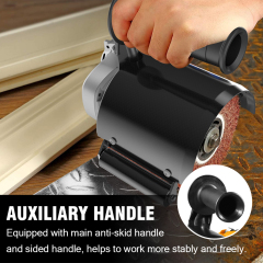 WORKSITE Brushless Cordless Burnishing Machine 20V Vaiable Speed 2500RPM Polisher Sander Tools for Metal and Stainless Steel Polishing