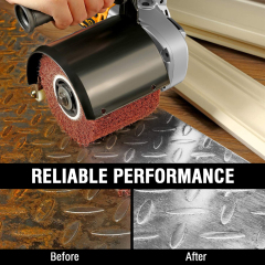 WORKSITE Brushless Cordless Burnishing Machine 20V Vaiable Speed 2500RPM Polisher Sander Tools for Metal and Stainless Steel Polishing