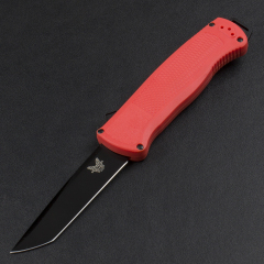 Benchmade 5370FE 5Models Knives Shootout OTF AUTO Knife 3.50" CPM-CruWear Tanto Blade, Black CF-Elite Handles