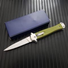 Italy AKC 5 Models Godfather Stiletto Mafia OTF AUTO Knife 3.5" 440c Steel Blade, Nylon Fiber Handles