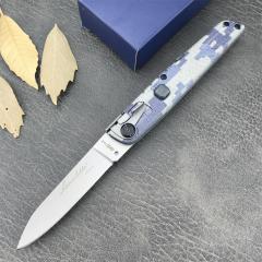Italy AKC 7.8'' 4Models Knifes Godfather Stiletto Colt OTF AUTO 3.34" 440c Steel Blade, Nylon Fiber Handles