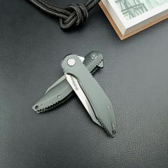 Boker MAGUNM Flipper Folding Knife 3.35" D2 Satin Blade, Aluminum Alloy Handles