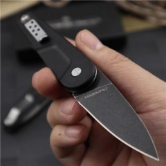 Extrema Ratio Mini 992 Folding Knife 2.2" N690 Drop Combo Blade, FRN Handles