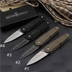 Extrema Ratio Mini 992 Folding Knife 2.2" N690 Drop Combo Blade, FRN Handles