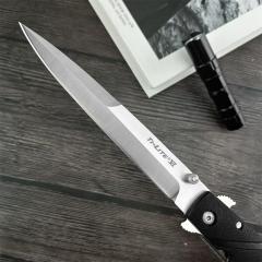 Cold Steel 26SXP Ti-Lite Flipper Knife 5.59" 440c Plain Satin Blade, Zy-Ex Handles, Liner Lock