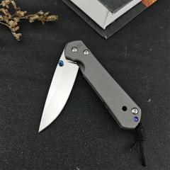 Chris Reeve Small Sebenza Folding Knife 2.76" D2 Blade, Titanium Handles, Frame Lock