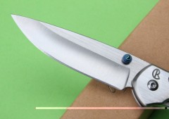 Chris Reeve Small Sebenza Folding Knife 2.76" 440c Blade, 420 Handles, Frame Lock