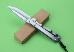 Chris Reeve Small Sebenza Folding Knife 2.76" 440c Blade, 420 Handles, Frame Lock