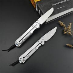 Chris Reeve Small Sebenza Folding Knife 2.76" 440c Blade, 420 Handles, Frame Lock
