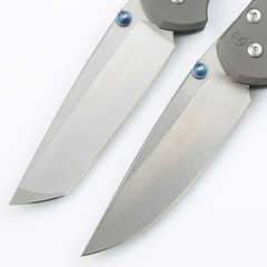 Chris Reeve Small Sebenza 12TH Folding Knife 3.54" D2 Blade, Titanium Handles, Frame Lock