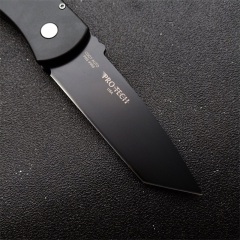 Pro-Tech Emerson CQC7 Tactical AUTO Folding Knife 3.27" 154-CM DLC Blade, Aviation Aluminum Handles