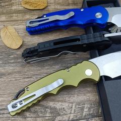 Pro-Tech TR-5 AUTO Folding Knife 3.23" S35VN Stonewashed Plain Blade, Aluminum Handles - T501