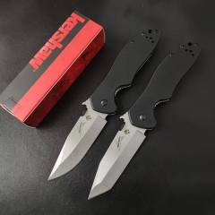 Kershaw 6834 Knives Launch Folding Knife 3.27" Stonewashed 8cr14 Blade, G10 Handles