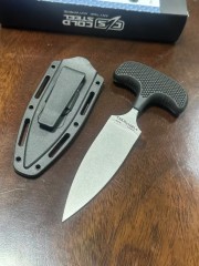 Cold Steel 12DBST Knife Safe Maker I Push Dagger 3.15" AUS-8 Blade, Kray-Ex Handle