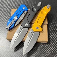 Extrema Ratio Knives FRAME ROCK Folding Knife 3.94" N690 Drop Point Blade, T6-Aluminum Alloy Handles