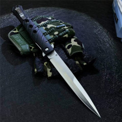 Cold Steel 26SXP Knives Ti-Lite Flipper Knife 5.59" 440c Plain Satin Blade, Zy-Ex Handles