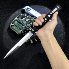 Cold Steel 26SXP Knives Ti-Lite Flipper Knife 5.59" 440c Plain Satin Blade, Zy-Ex Handles