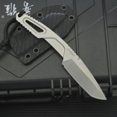 Extrema Ratio VERSA Knife Fixed Blade3.15" 8cr13mov Blade, Integrated steel Handles
