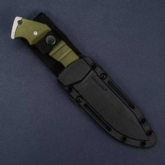 Cold Steel 14AKA AK-47 Field Knifes 5.51" CPM-3V Stonewashed Fixed Blade, OD Green G10 Handles