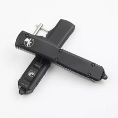 MT UTX-70 Ultratech Knives OTF AUTO Knifes 3.35" M390 Plain Blade, Aluminum Alloy Handles