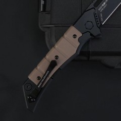 ZT 0223 Knife Tim Galyean Flipper 3.54" CPM-20CV Blade, Glass Fiber Handles