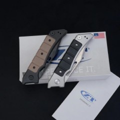 ZT 0223 Knife Tim Galyean Flipper 3.54" CPM-20CV Blade, Glass Fiber Handles