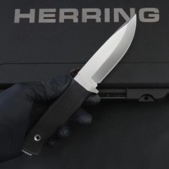 F1 Pro Knifes Survival Fixed Blade Knife 3.94" Satin Elmax Blade, TPR Handle and Sheath